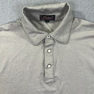 Rafter C Western Polo Shirt Mens S Tan Short Sleeve Pearl Snap Rodeo Outdoors